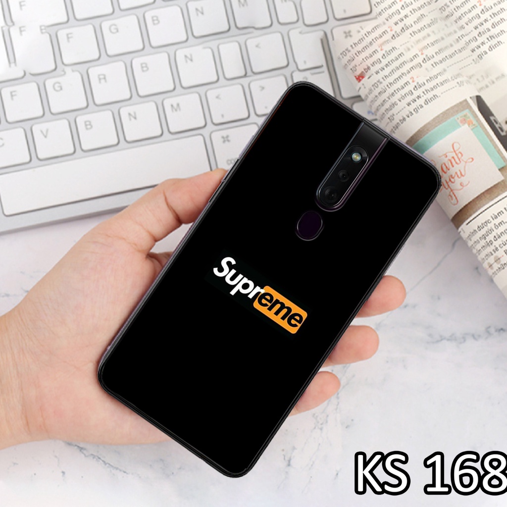 [Sale] Ốp lưng Oppo F9 - Oppo F11 - Oppo F11 Pro - Ốp điện thoại Oppo in hình logo ŞUPŘĒMĚ cực sang trọng