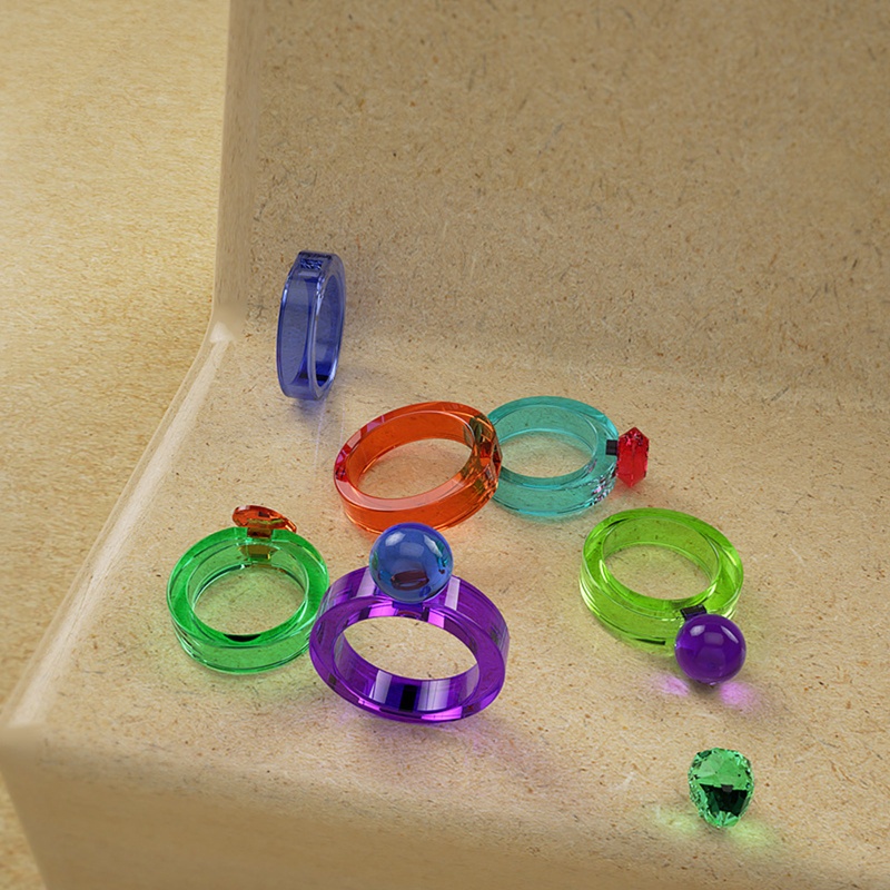 Khuôn Silicone Làm Trang Sức Vòng Cổ Epoxy Độc Đáo