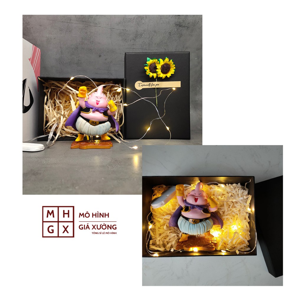 Mô hình Dragon Ball Majin Buu siêu dễ thương cao 9cm , figure mô hình 7 viên ngọc rồng , mô hình giá xưởng