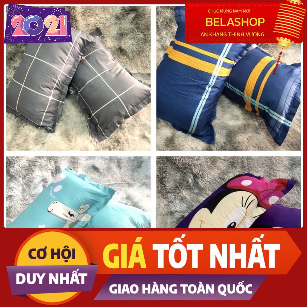 [Free ship-SALE LỖ]Vỏ Gối Nằm,Áo Gối Nằm Vải Poly Hàn,Giá Rẻ Nhất HCM,BELASHOP2077