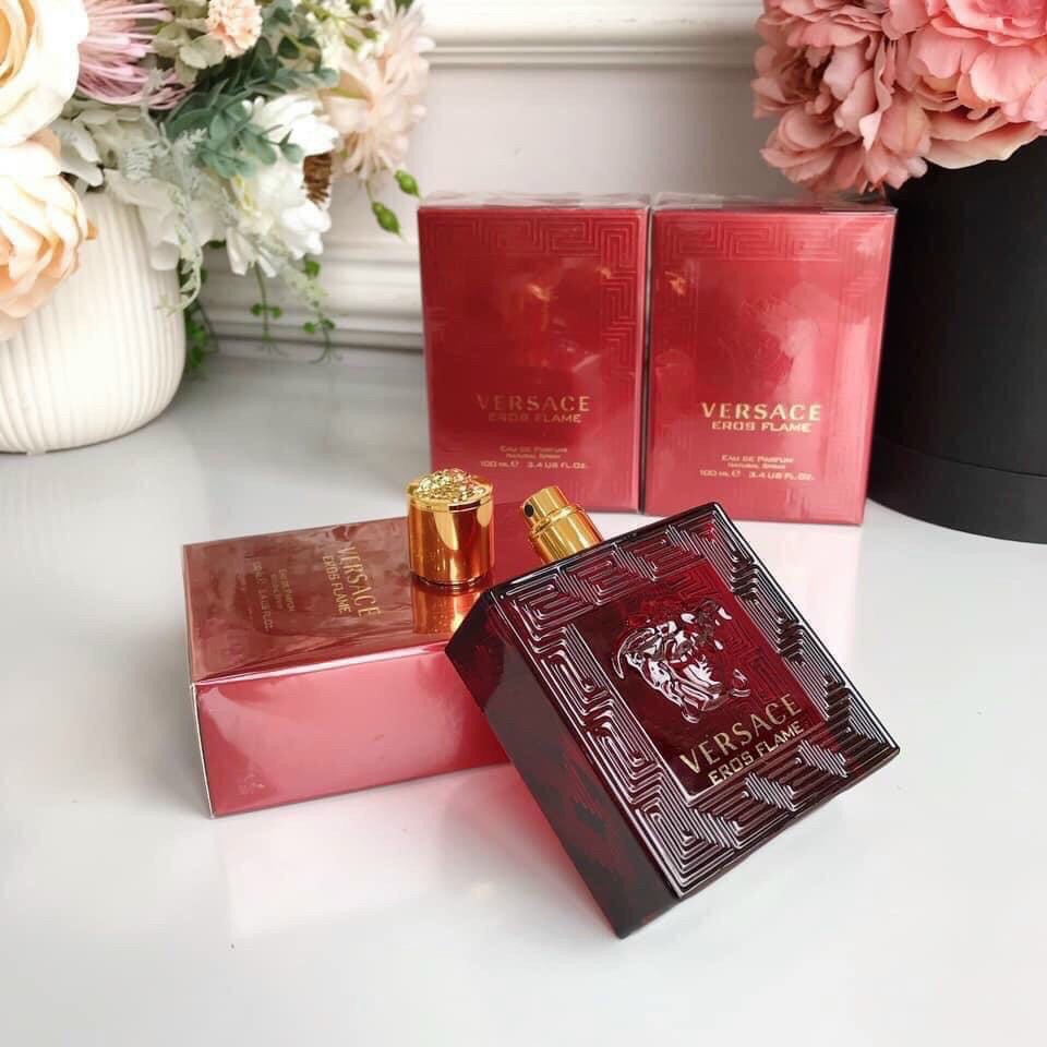 Nước Hoa Nam Nam Versace Eros Flame EDP 100ml - Nước hoa cao cấp dành cho nam_Hương vị tình yêu mãnh liệt