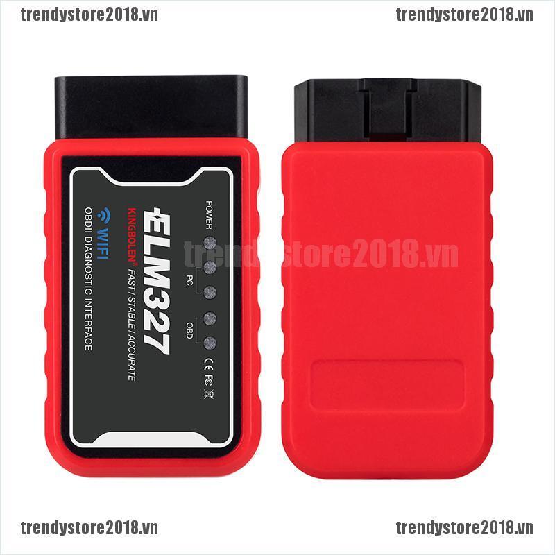 Máy Scan Mã Vạch Elm327 V1.5 Bluetooth & Wifi Obd2 / Obdii Cho Xe Hơi