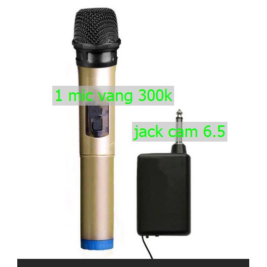 Micro Karaoke không dây đa năng B-5 (1 MIC) hút mic tốt, hát hay - Dùng cho loa kéo BOSS