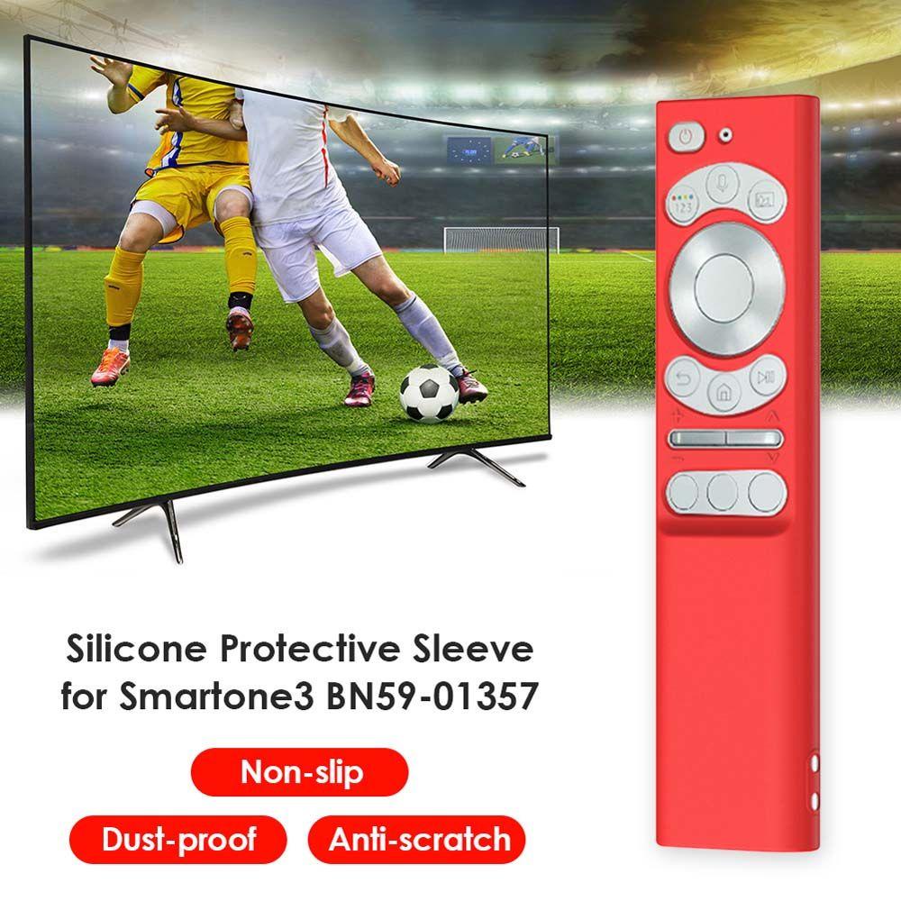 Vỏ Silicone Chống Sốc Linh Hoạt Bảo Vệ Cho Điều Khiển Từ Xa TM1990C BN59-01357 Samsung QLED