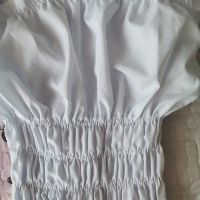 (SẴN) Áo cổ vuông buộc dây chun eo