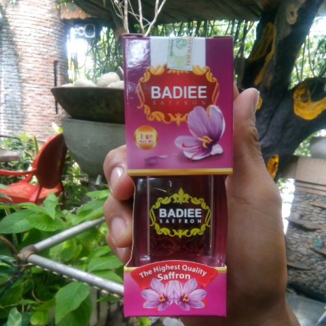 [GIÁ RẺ NHẤT] Nhụy Hoa Nghệ Tây - Saffron BaDiee Negin 1g