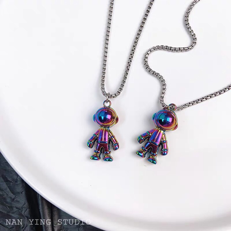 Dây chuyền bạc nam nữ hình PHI HÀNH GIA ÁNH LỬA - Vòng cổ phụ kiện thời trang unisex đeo đôi