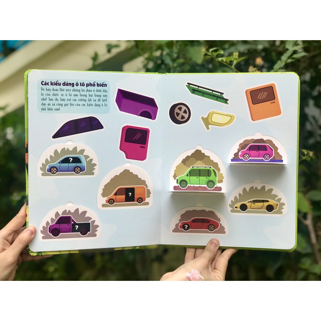 SÁCH - Lật mở khám phá - Cars - Thế giới ô tô