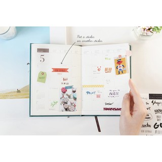 Bộ 2 tờ Sticker dán trang trí