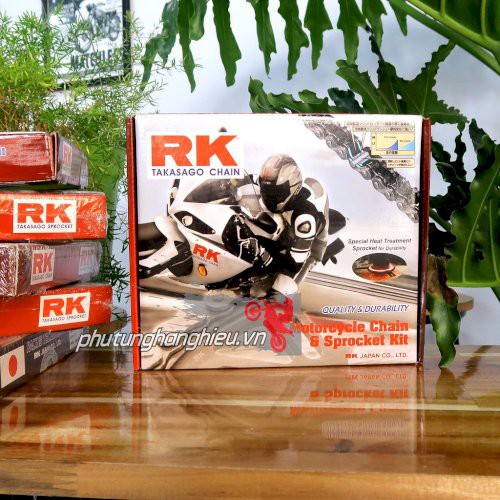 Nhông sên dĩa RK Exciter 150c, Winner 150cc, Raider Fi chính hãng