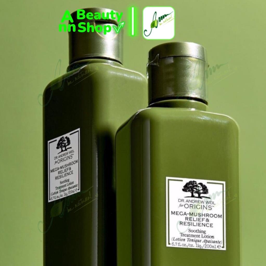 Toner nấm ORIGINS MEGA MUSHROOM RELIEF & RESILIENCE Soothing Treatment Lotion 200ml
