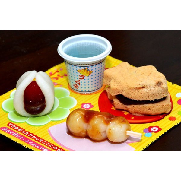 Popin cookin Bộ làm bánh cá nướng Taiyaki, Mochi, đá bào - Đồ chơi nấu ăn Popin cookin Nhật Bản