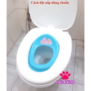 Bệ bồn cầu thu nhỏ cho bé