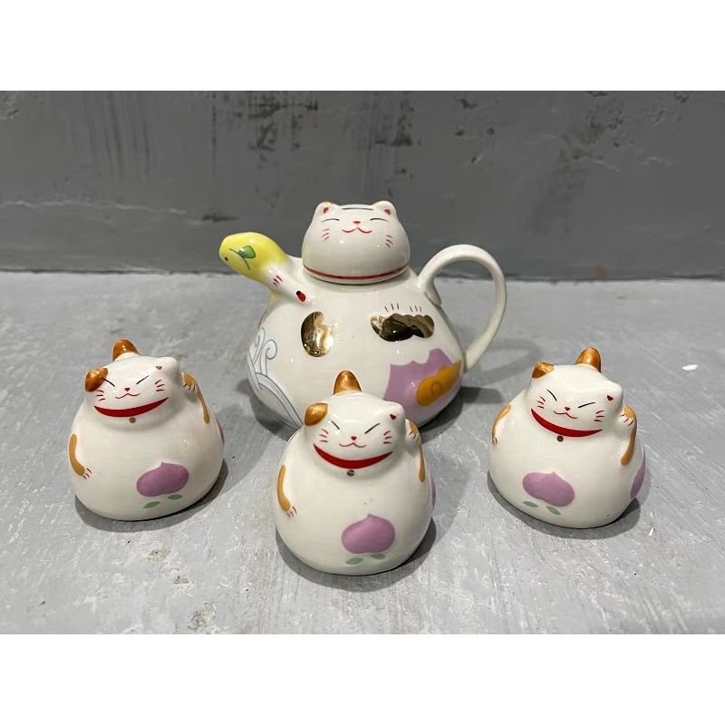 Bộ trà mèo mini