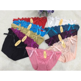 Sét 10 quần su ren dây nơ sexy