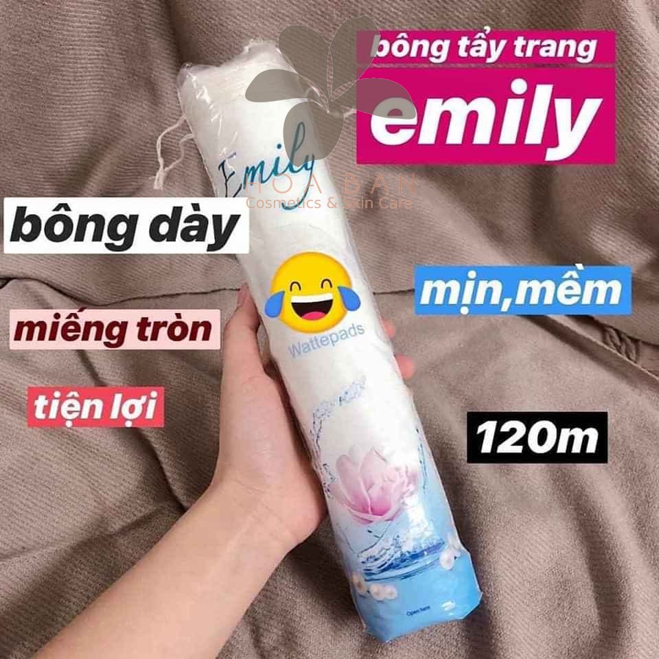 Bông tẩy trang Emily 120 miếng Đức - HB0020