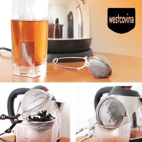 [Hot]☀ Dụng Cụ Lọc Trà Inox Hình Cầu