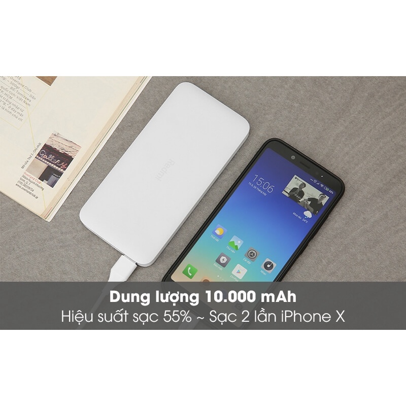 Pin Sạc Dự Phòng Xiaomi Redmi 10000mAh PB100LMZ