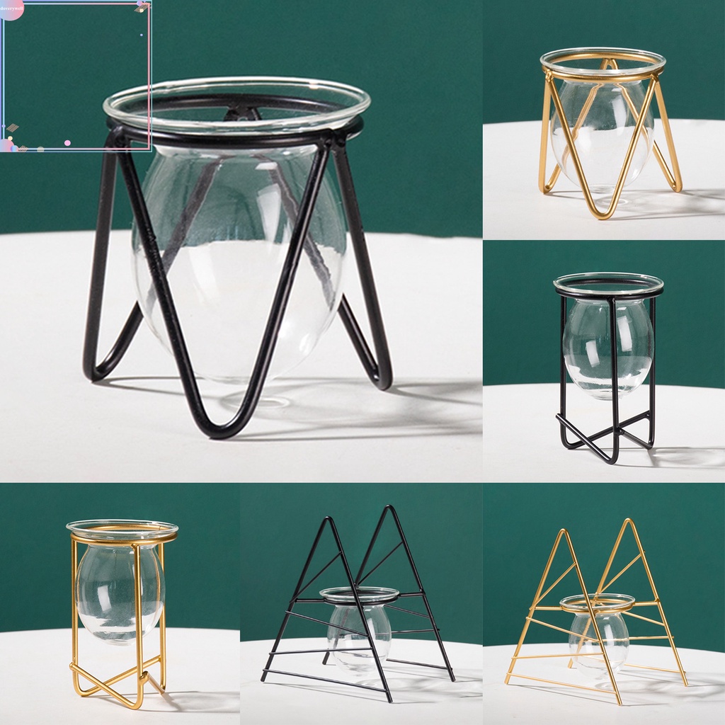 Lọ hoa thủy tinh trong suốt thân thiện với môi trường DIY