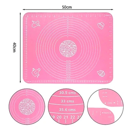 TẤM LÓT NHÀO BỘT SILICON 50 X 40 CM
