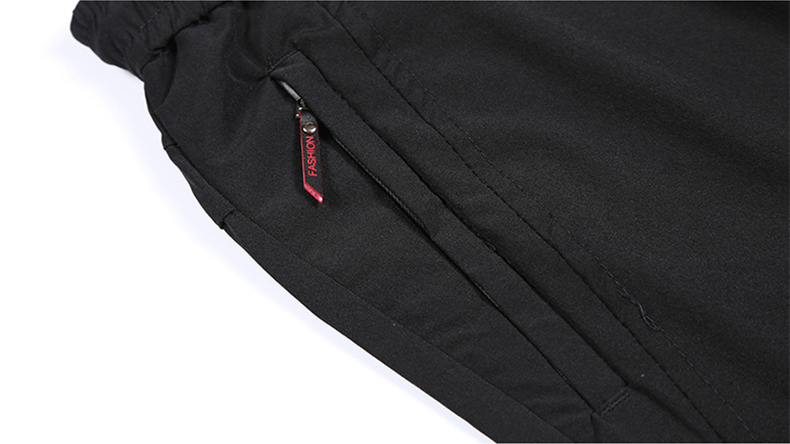 Men's pants thin casual pants sports feet elasticity quick-drying business suits