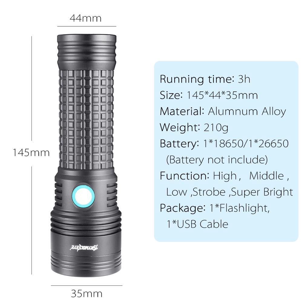 Đèn pin mini 8000 Lumen 5 chế độ chất lượng cao đa năng | BigBuy360 - bigbuy360.vn