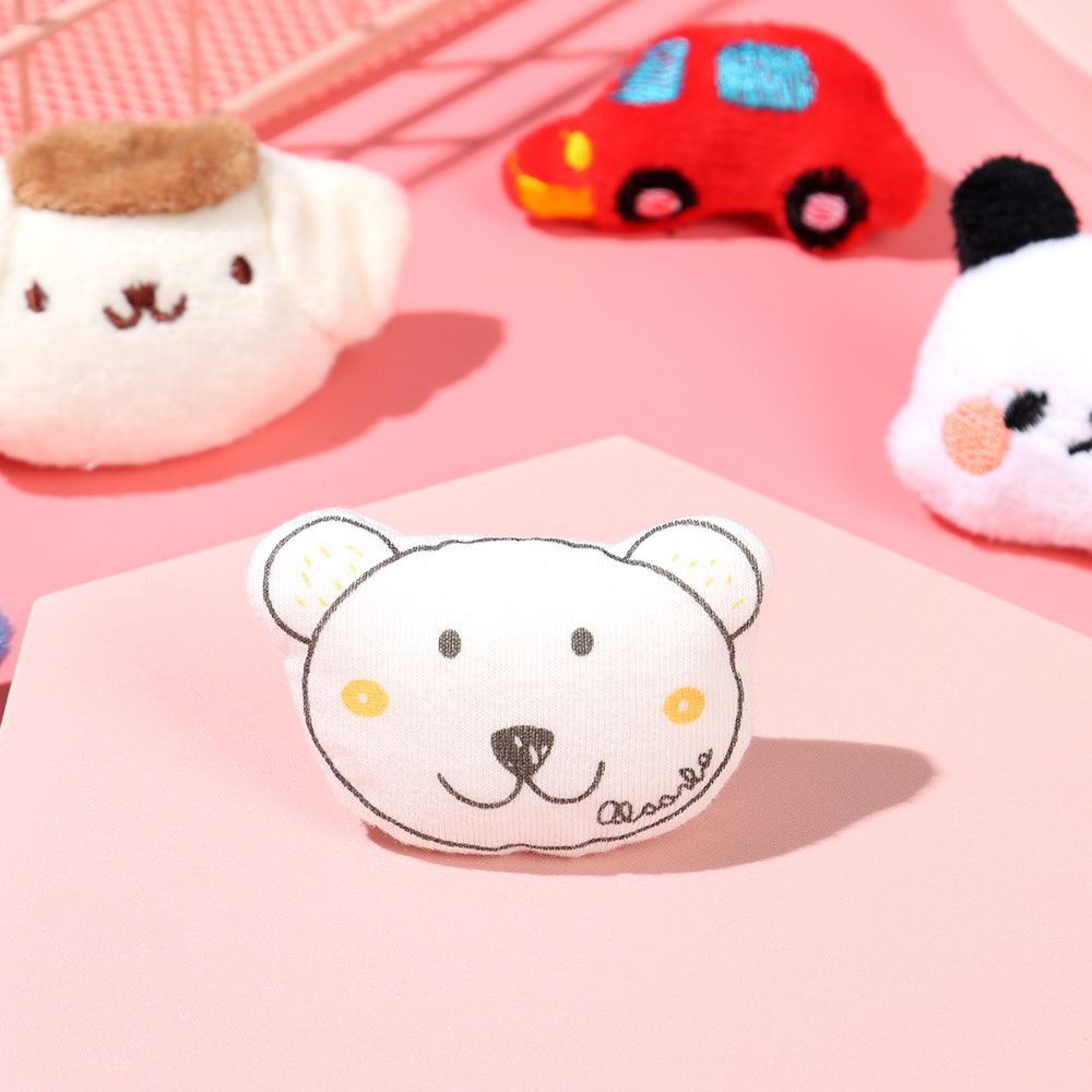 Phụ kiện búp bê nhồi bông nhiều kiểu dáng gắn trang trí cho giày