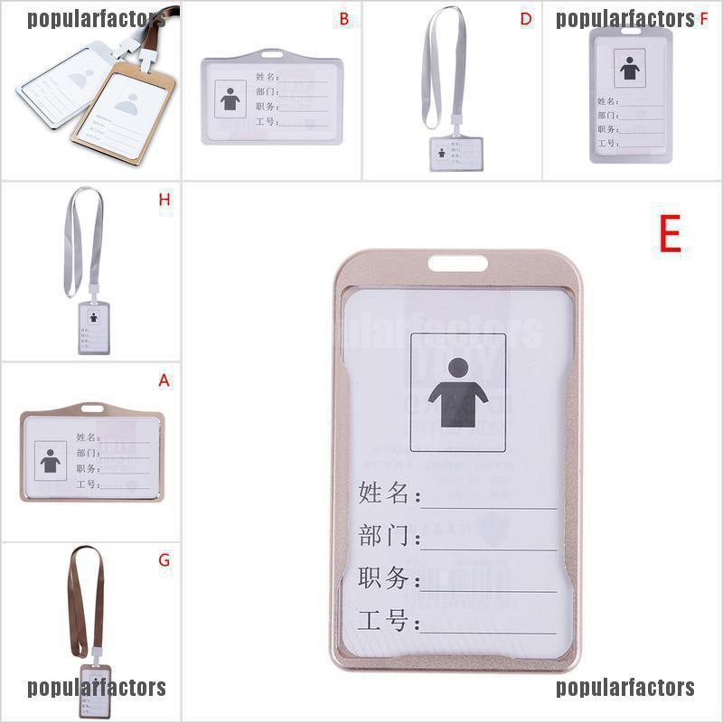 Vỏ Bọc Thẻ ID Bằng Nhôm Có Thể Điều Chỉnh Thuận Tiện