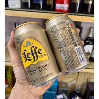 Thùng 24 lon bia leffe blond 330ml
