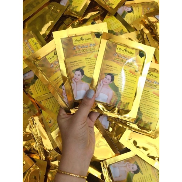 ủ mặt huyết yến- làm trăng da mịn da (gói)