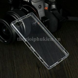 Ốp lưng dẻo cho Sony Xperia Z5 silicon trong suốt