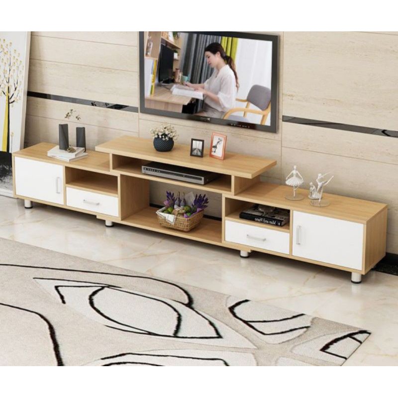 Kệ Tivi Để Sàn 💖𝑭𝑹𝑬𝑬𝑺𝑯𝑰𝑷 100%💖 Dành Cho Tivi 49 - 70 Inch Đặt Lên Kệ Gỗ MDF Lõi Xanh Thái Lan - THAGO HOME