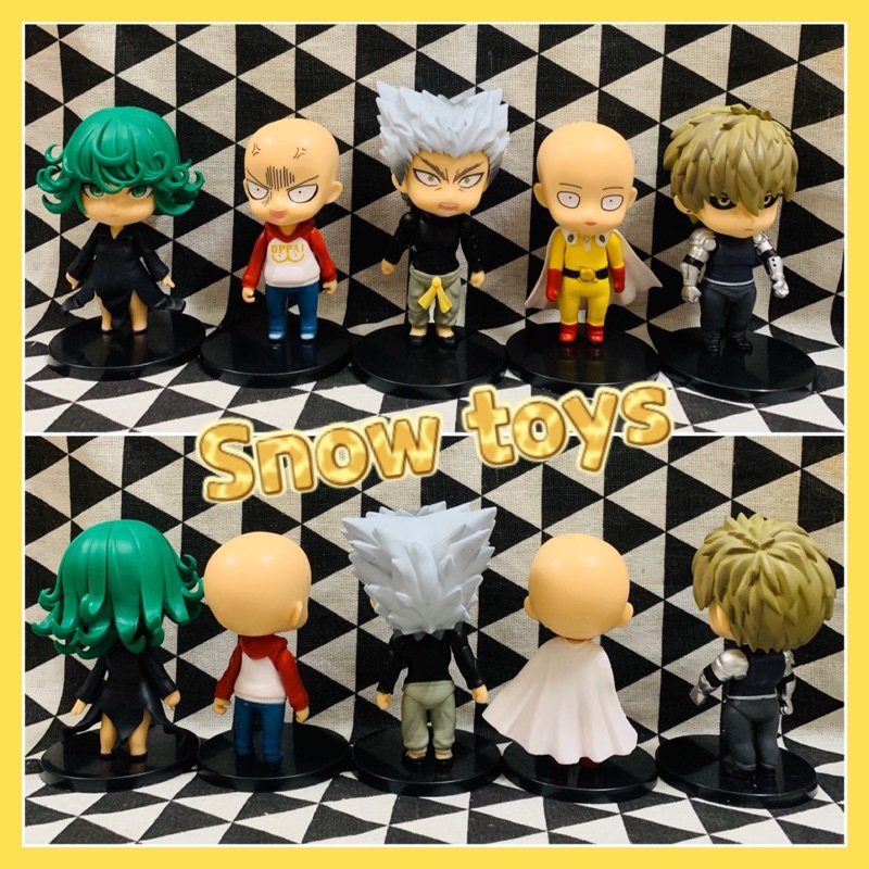 Mô hình One Punch Man - 5 mô hình nhân vật One Punch Man - Saitama Genos Tatsumaki Garou