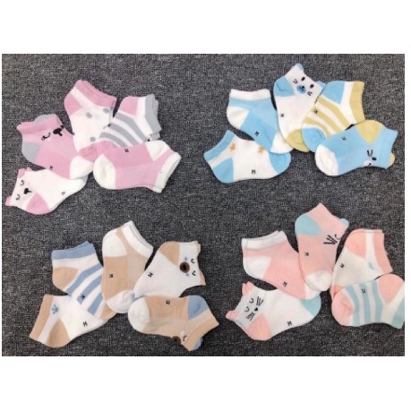 Sét 5 Đôi Tất Lưới Kids Socks Cho Bé