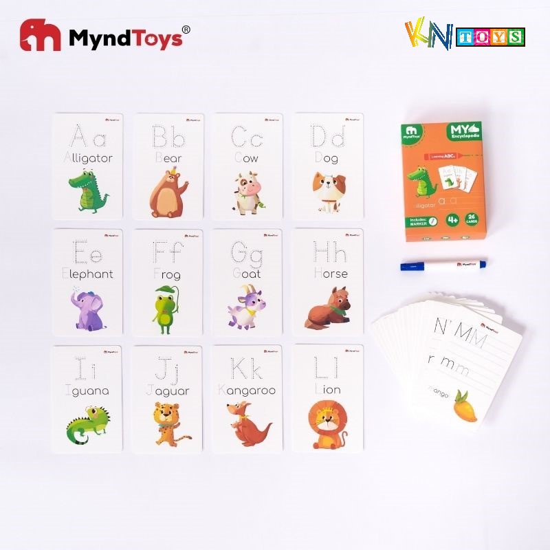 Đồ Chơi Giáo Dục MyndToys - My Encyclopedia (Bộ thẻ học Bách Khoa Toàn Thư cho Bé Từ 4 Tuổi - Nhiều Chủ Đề)