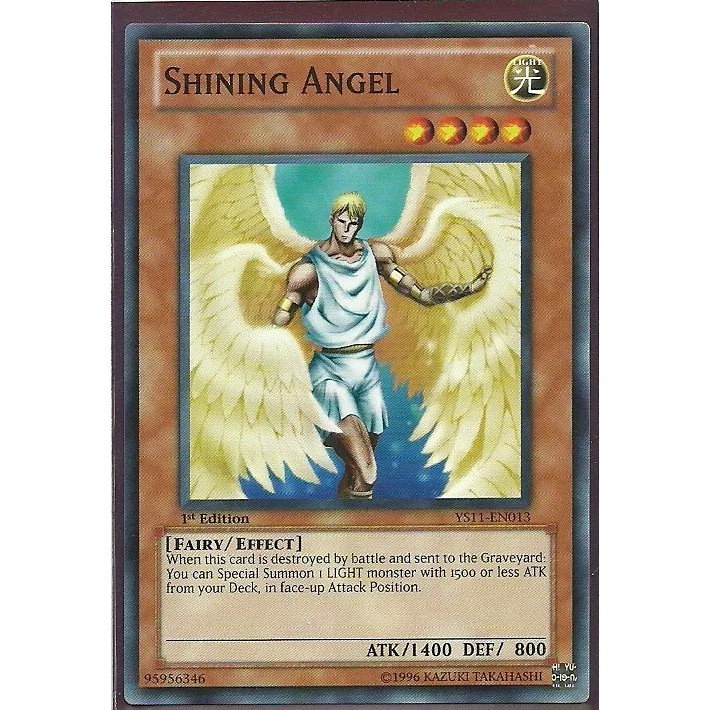 Lá bài thẻ bài Yugioh YS11-EN013 Shining Angel
