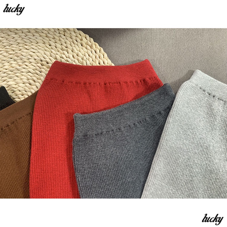 Chân Váy Len Dáng Dài Thời Trang Xuân Thu 2022 Mới Cho Bé Gái