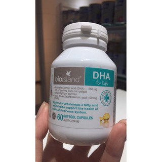DATE 2023 [Nội địa Úc] DHA Bio island 60 viên cho trẻ từ 7 tháng tuổi