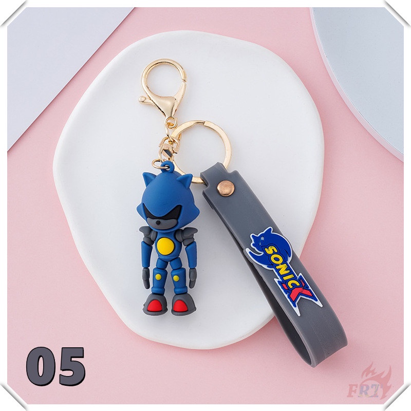 ✪ Móc Khóa Sonic The Hedgehog ✪ 1 Móc Khóa Silicon Hình Nhân Vật Hoạt Hình Anime Dễ Thương