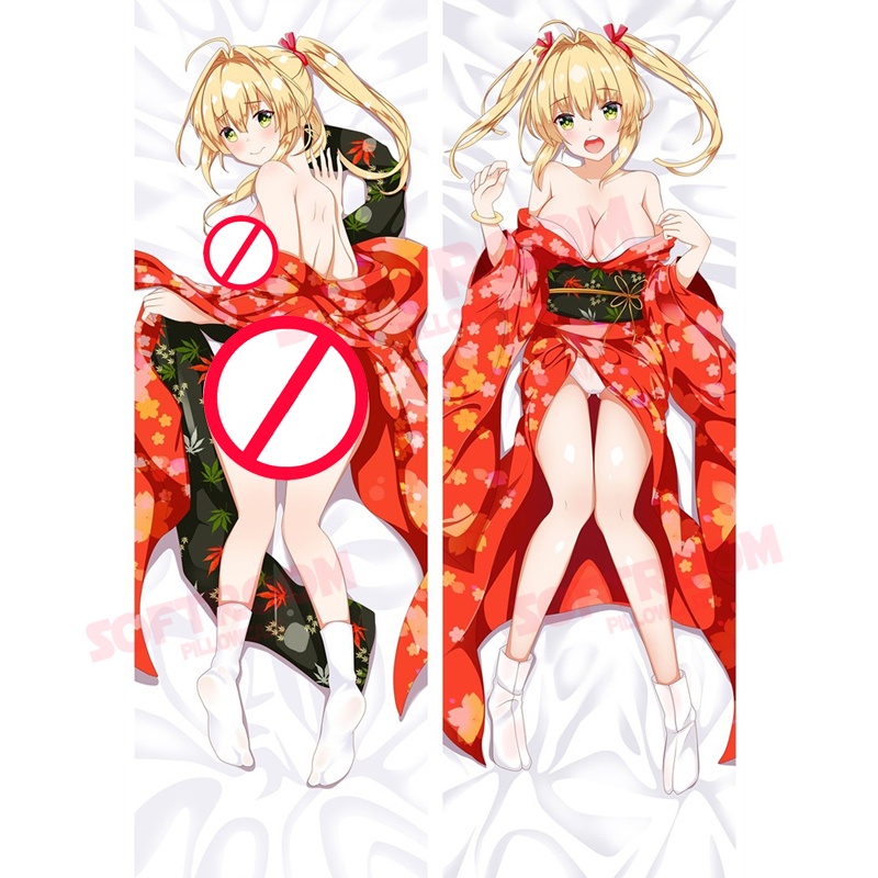 Vỏ Gối In Hình Nhân Vật Nero Claudius Caesar Augustus Đức Dakim Sakura Kích Thước 50x150cm DK2786