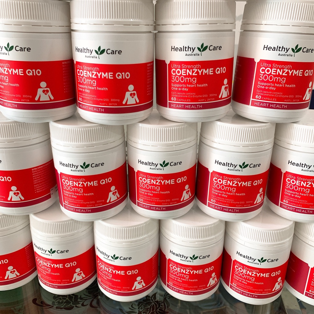 Viên Uống Hỗ Trợ Sức Khỏe Tim Mạch Healthy Care Ultra Strength Coenzyme Q10 300mg