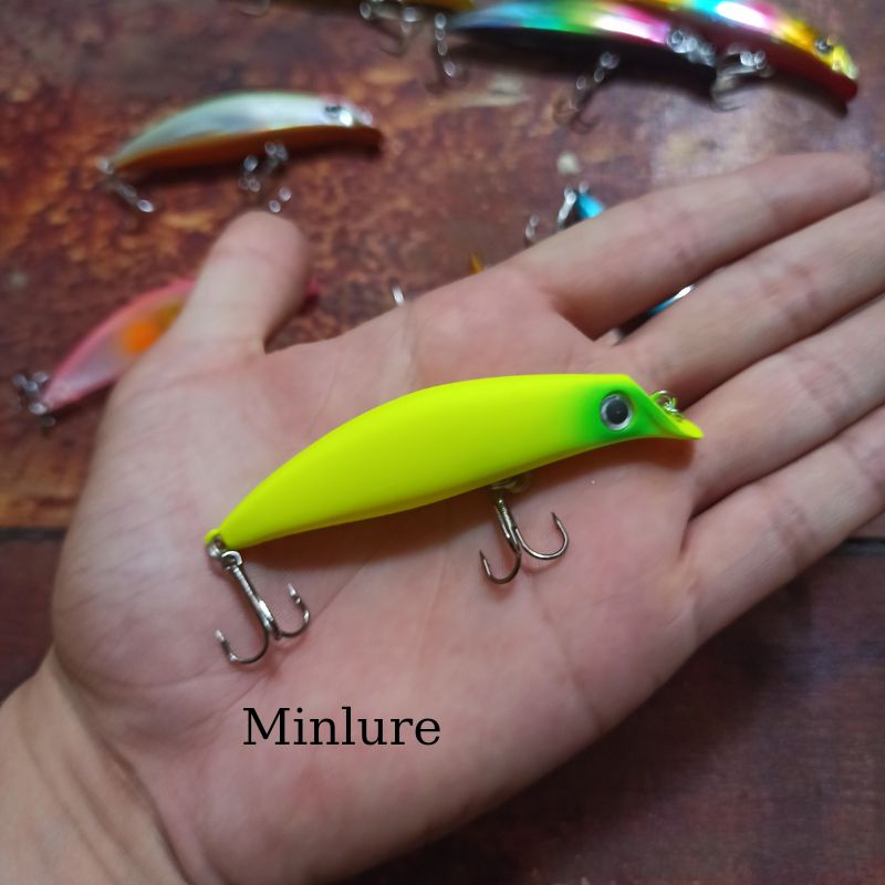 Mồi giả sasuke 75mm/8gr chuyên câu cá chẽm nhồng măng