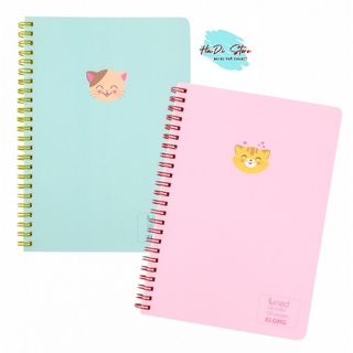 [HADI] KLONG Sổ lò xo kép LINED A5 giấy dày 100GSM - 120trang (MS:537)