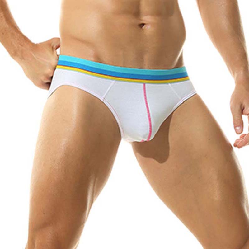 Quần Lót Chữ U Lưng Thấp Phối Màu Tương Phản Cỡ Lớn Thoải Mái Thời Trang Cho Nam