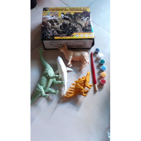 Bộ đồ chơi tô màu  các con vật cho bé