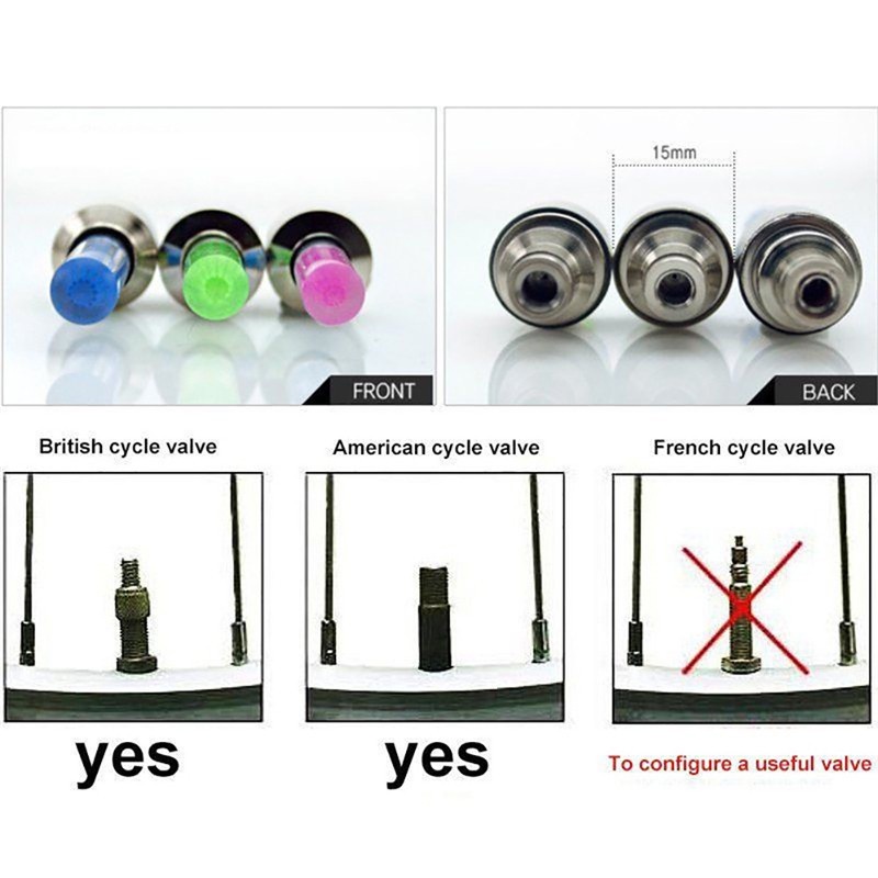 Bộ 2 Đèn LED Van Bánh Xe Máy Ô tô Xe Đạp Siêu Đẹp Cao Cấp Thông Minh / Đèn LED neon gắn bánh xe đạp