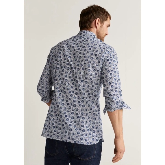 Áo sơmi nam Mango | Hàng hiệu vợt Sale