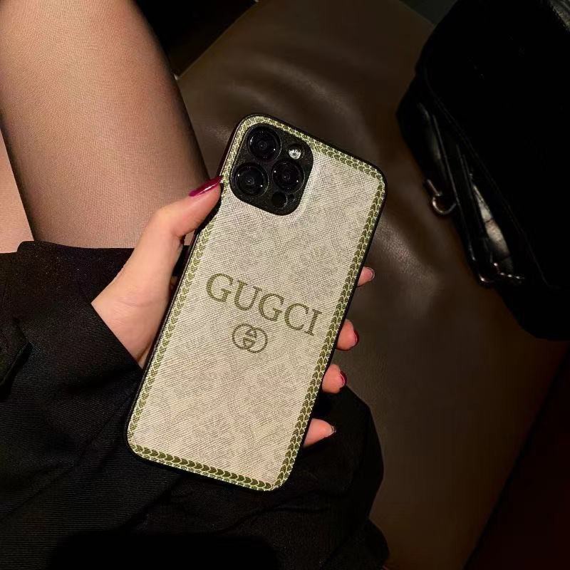 Ốp điện thoại da in logo thời trang Âu Mỹ cho IPHONE 13PROMAX 13 13PRO 11PROMAX 11 X XS XR XSMAX 7 8 SE 7+ 8+ 12PRO MAX