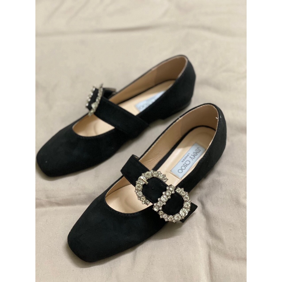 Giày búp bê phối quai xinh xắn