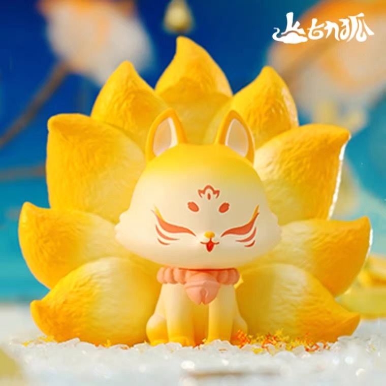 Mô Hình Búp Bê Nine Ancient Fox Auspicious Omen Series Dễ Thương